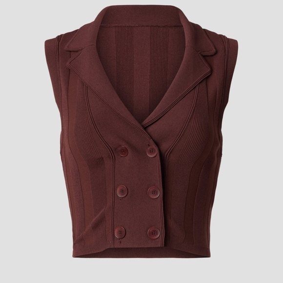 Sandro Solune Knit Vest, Size 1 (USA 2) - Picture 1 of 14